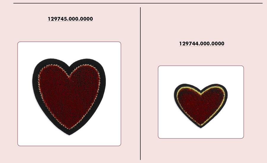 Corazones terciopelo | 914