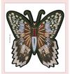 Mariposa bordada | 298