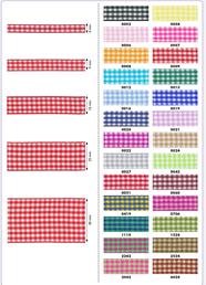 Lazo de vichy de cuadro pequeño | 1854