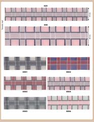 Lazo tipo tull de cuadros | 1907