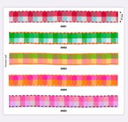 Lazo de vichy multicolor | 1917