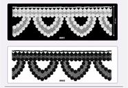 Encaje con pico poliester | 1198