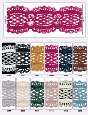 Encaje lazo de poliester | 1198